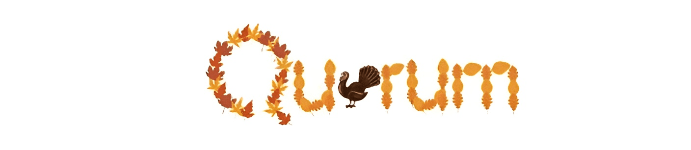 Emails de Thanksgiving avec décorations