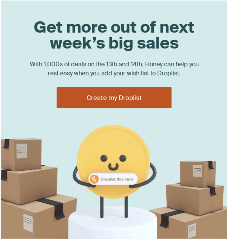 How to announce upcoming sales in teaser emails