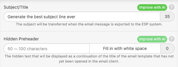 Subject Line AI Improving
