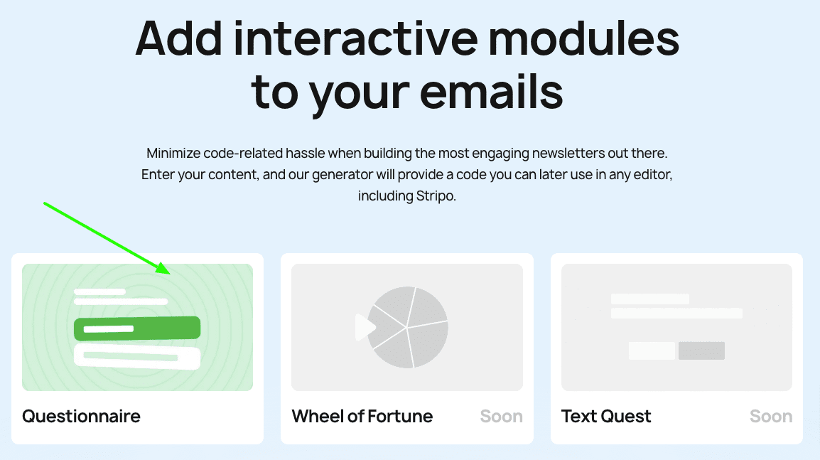 AMP Content Generator from Stripo