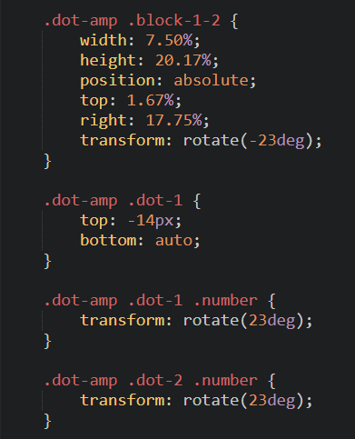 Lines Positioning Code