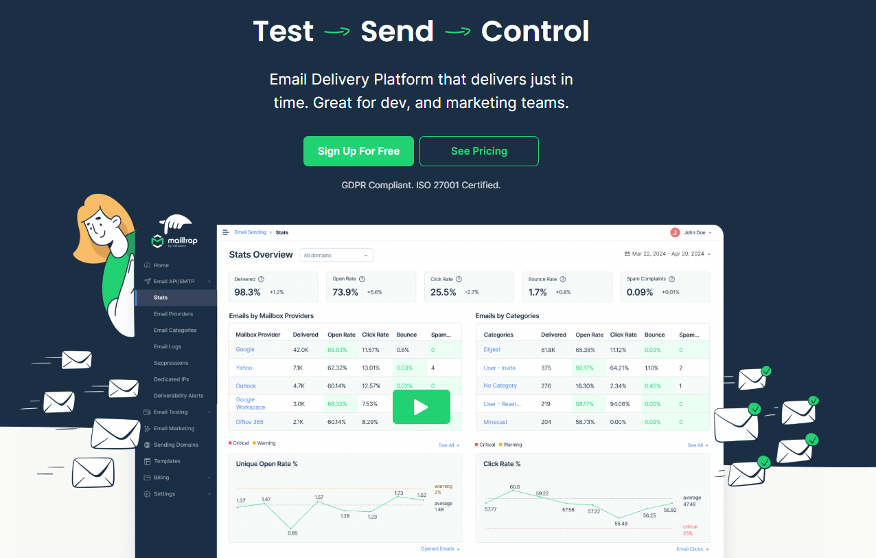 Mailtrap _ Email authentication and checking spam scores