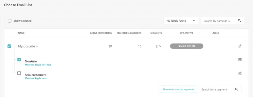 Marketing Channels _ Email List Segmentation