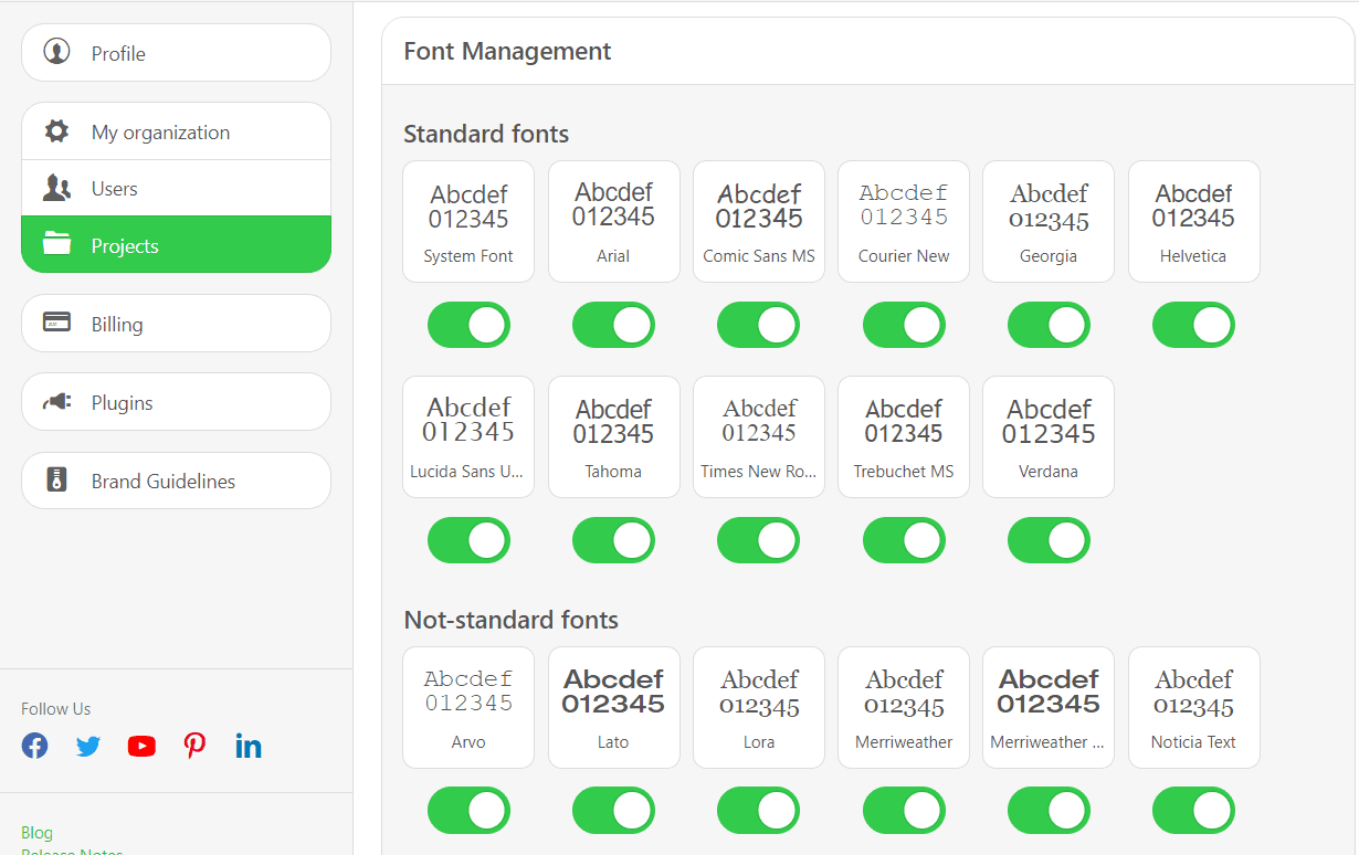 Modify Fonts in Your Password Reset Emails