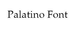 Palatino Font for Emails