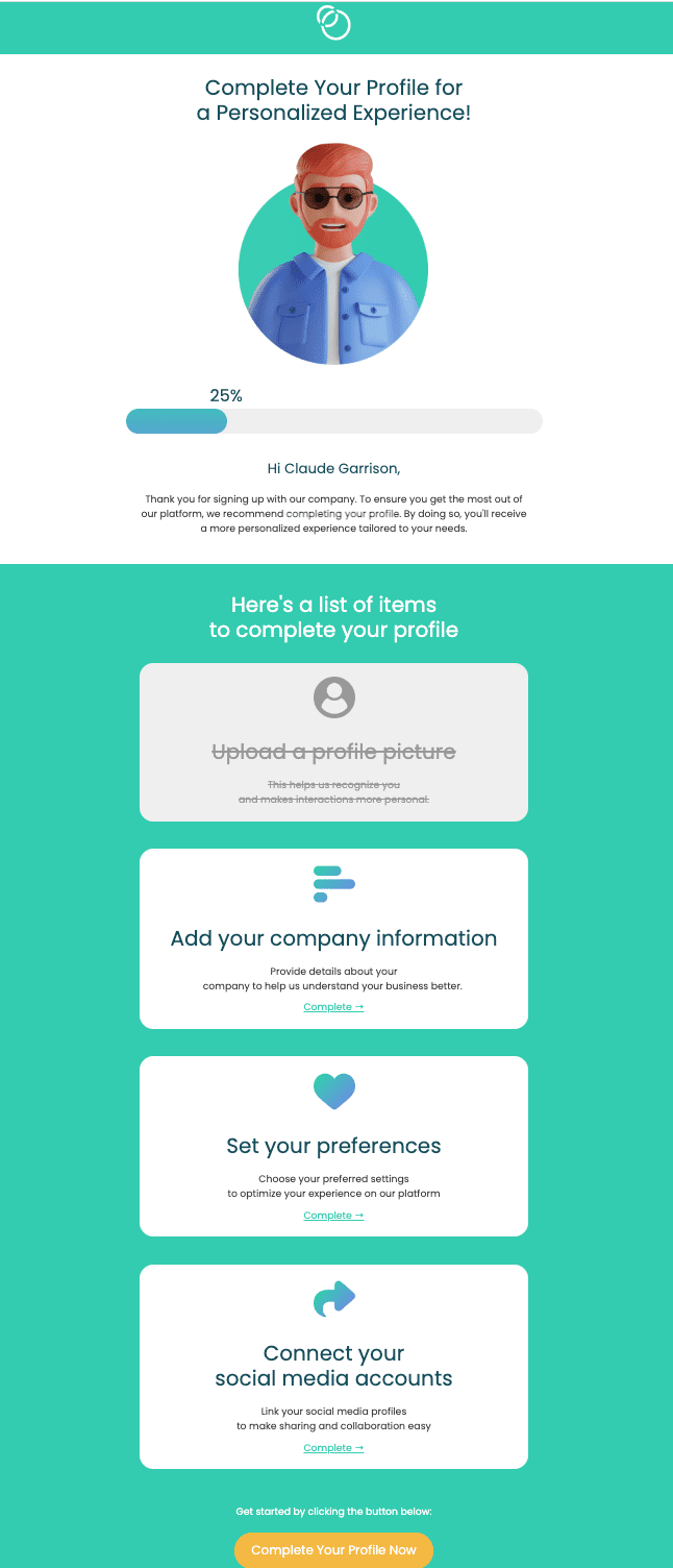SaaS sales email template for trial users