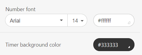 Setting Colors for Timers _ Font and Background