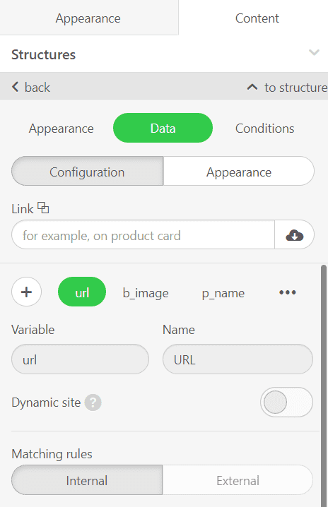 Smart Elements Configuration _ Adding Variables