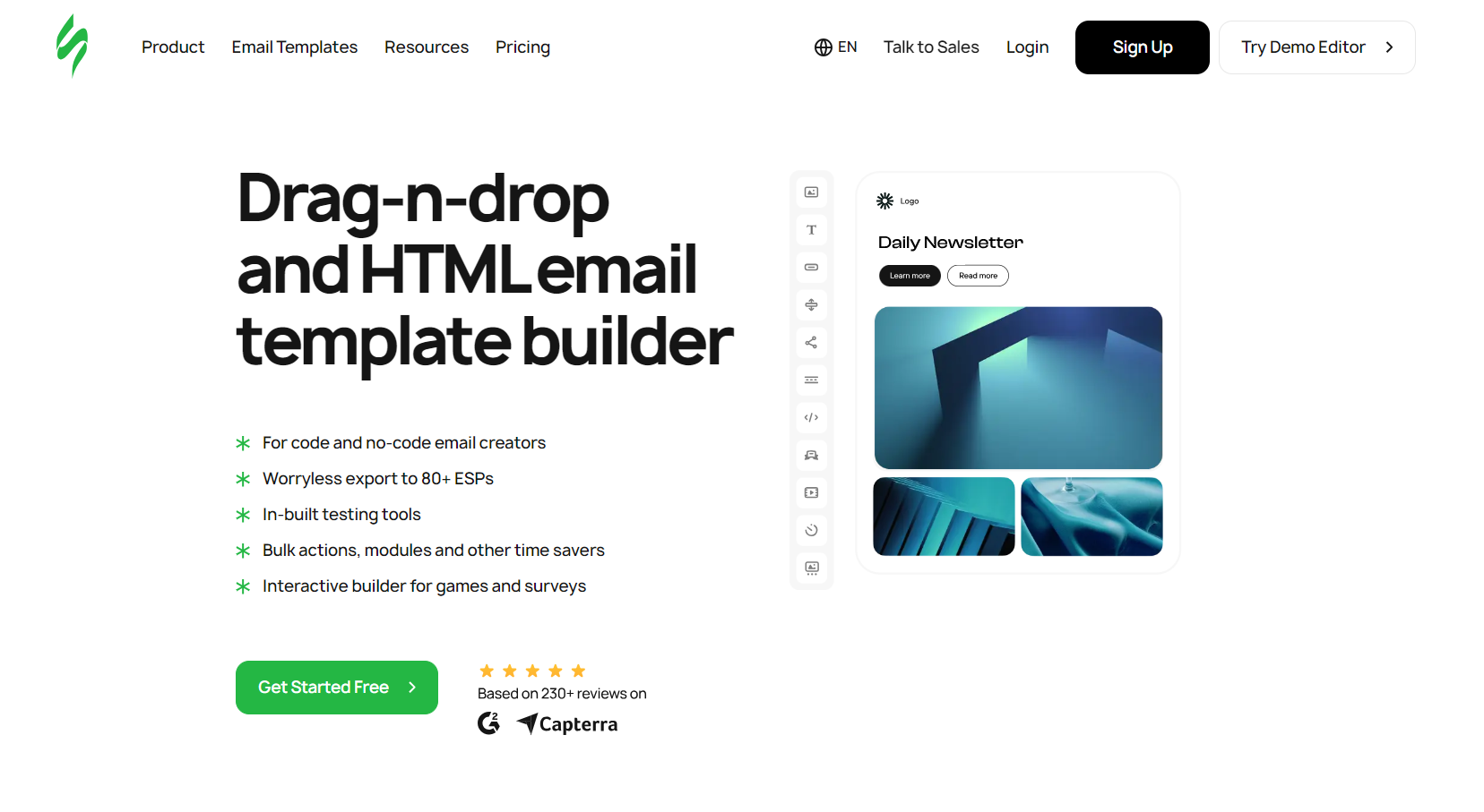 Stripo email template builder