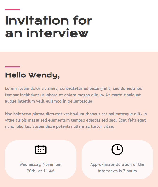 How do I make the confirmation email form look nicer?