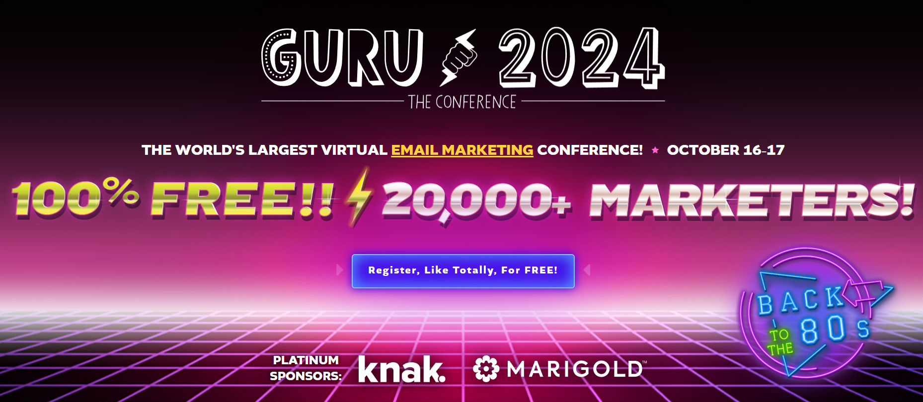 The GURU Conference _ Top email marketing events