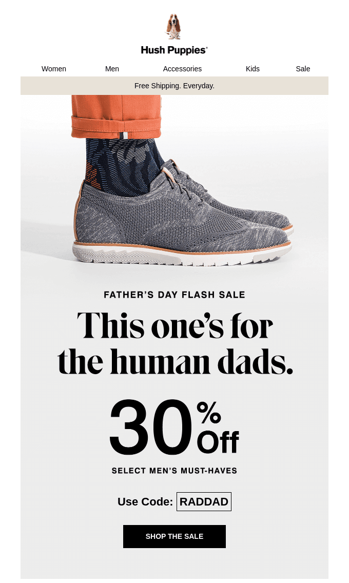 The perfect shoes for dad