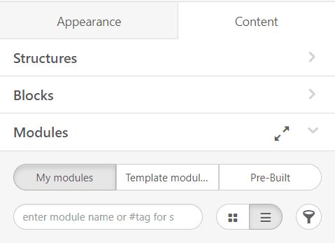 Using Content Modules