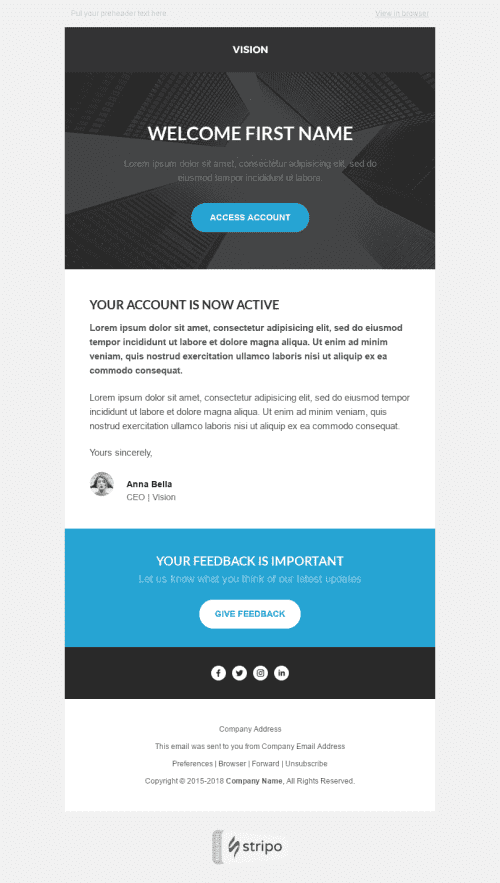15 Email Templates Free HTML Template — Stripo.email